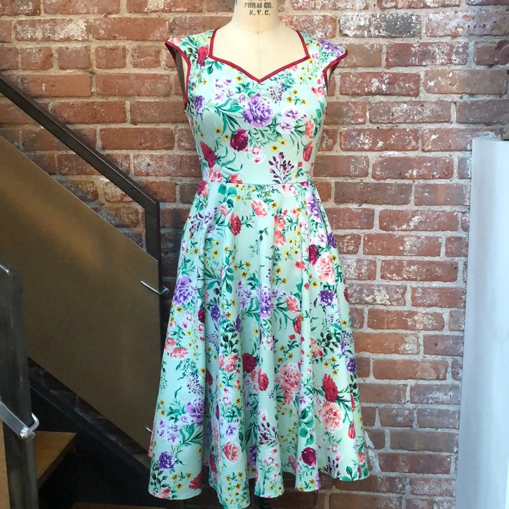 Rockabilly swing dress,S